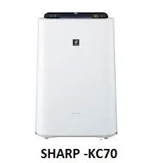 Used 90%) Sharp KC70 máy lọc không khí tạo ẩm
